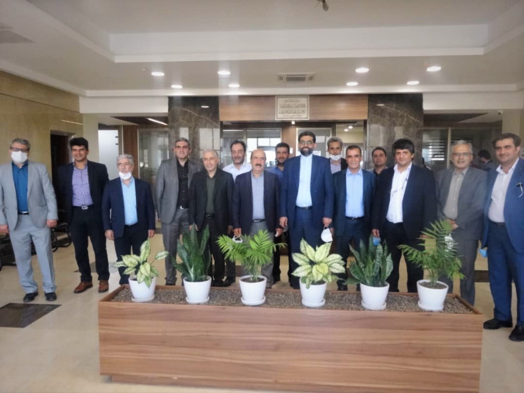 بازدید مدیرعامل محترم ایران خوردو و ساپکو و هیئت همراه از کارخانه جدید شرکت صنعتی امیدفنر